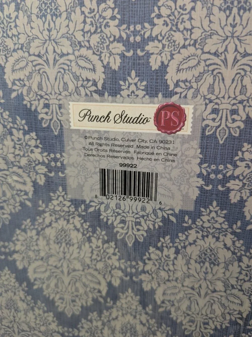 Punch Studio Paris France Suitcase Decor Box Metal Hardware Cottagecore